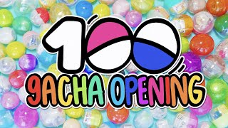 OPENING 100 GACHA TOY CAPSULES FROM JAPAN