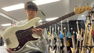 ベース Red House General PJ4 HVC Heavy Aged Sound Sample【Red House Guitars / General J 4st】 - YouTube