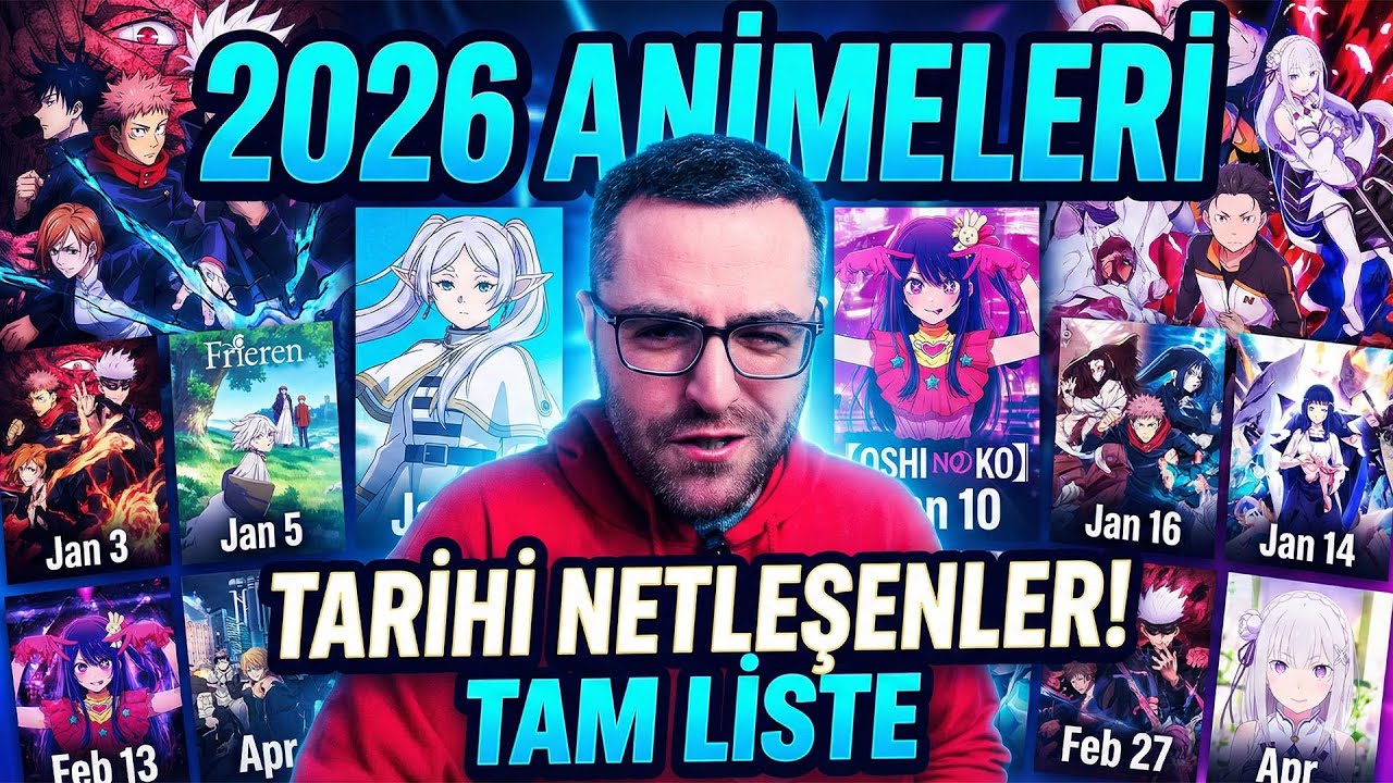 2026'ya Damga Vuracak Animeler ve Yayın Tarihleri