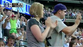 2011/07/01 Ellis' two-run homer
