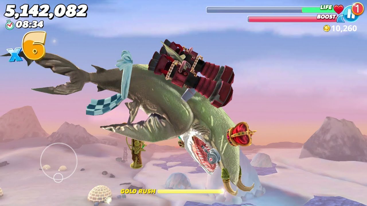 Hungry Shark World Megalodon Android Gameplay #12 - YouTube