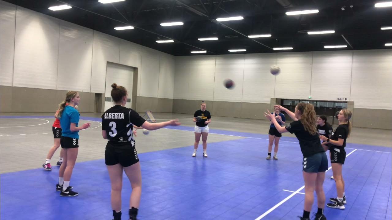 ATHF COACHES EDUCATION HANDBALL VIDEO TEAM COORDINATION BALL HANDLING