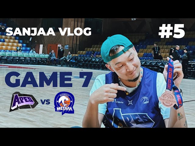 Sanjaa VLOG APES vs METAL  game 7  (episode 5) class=