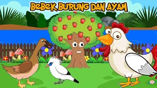 Potong Bebek Angsa ~ Ayam Dan Burung ~ Lagu Anak Anak