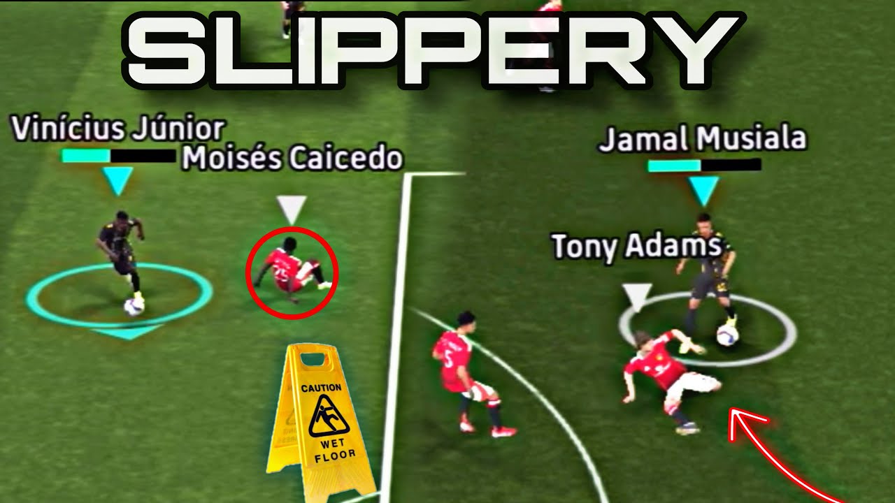 WET GRASS in eFootball