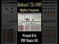 Roland TR-909 Beat with Preset 014 | 909 Basic Kit | Roland Cloud