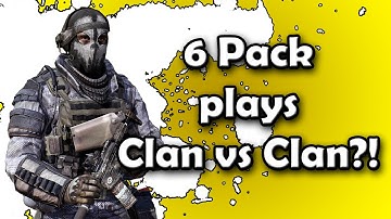 6 Pack Plays Clan vs Clan!! (CoD: Ghosts Funny Moments)
