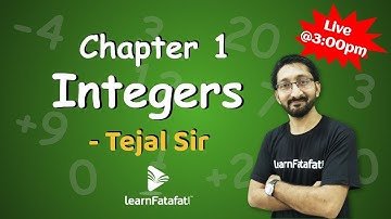 Class 7 Integers - What are Integers ? - Tejal Sir