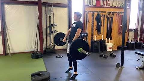 High Hang Power Clean - Paused Catch