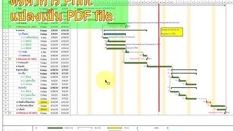 ค ม อ microsoft project 2023 ภาษาไทย pdf