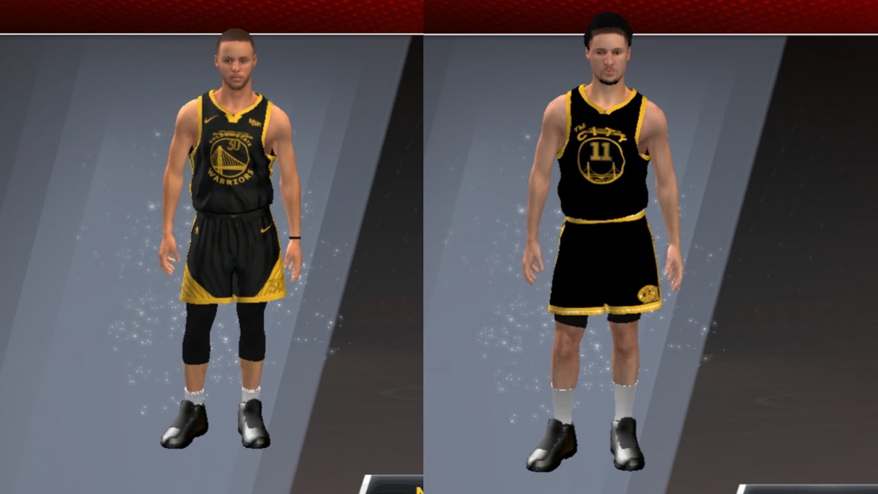 How to make the 2022 Warriors City jersey in NBA2K21 