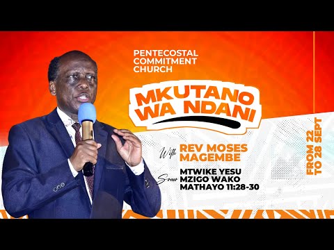 Mch Moses Magembe MTWIKE YESU MZIGO WAKO EPISODE IV