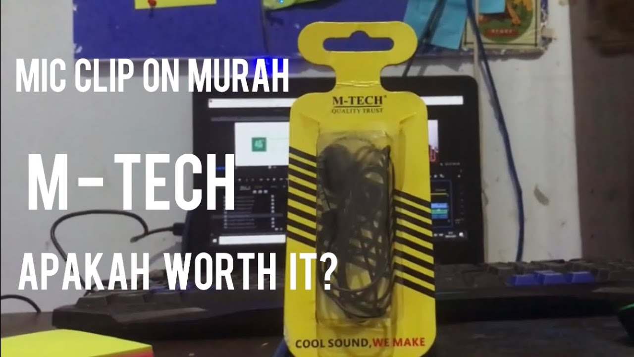 Review Mic Clip On Murah Berkualitas Review MTech YouTube