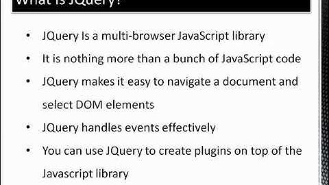 Introduction to Javascript and JQuery 2015 - part 2