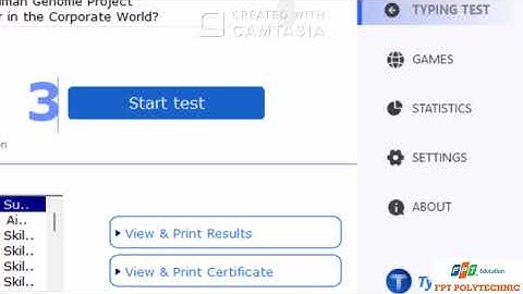BAI TAP ASM GD2 [ PD 12756 FPT poly technich] HƯỚNG DẪN VÀ CÀI ĐẶT TYPING MATER
