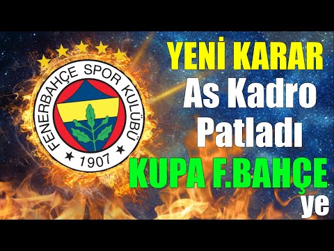 As Kadro çıktı Ali Koç rest çekti || Yeni Karar Fenerbahçe'de..