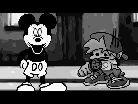 FNF vs Mickey Mouse - Happy (HORROR) (FNF Mods)