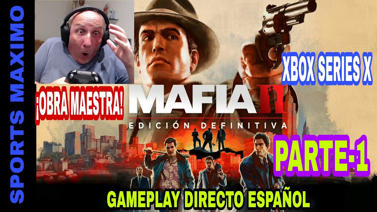MAFIA 2 DEFINITIVE EDITION , PARTE-1 (ASI SE VE DE LUJO XBOX SERIES X ...