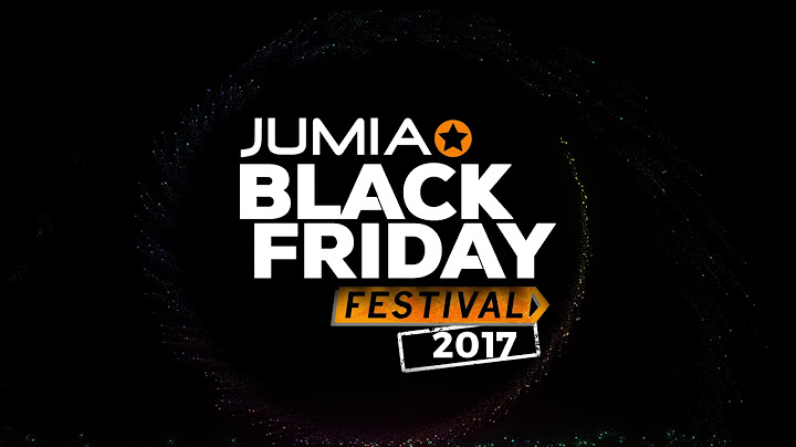 Jumia Uganda Black Friday 2017