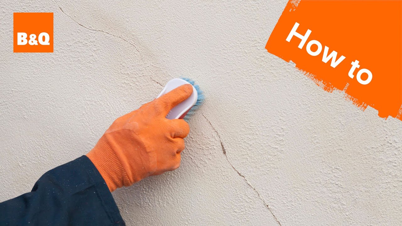 How To Prepare An External Wall For Painting Youtube