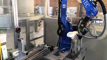 Roughing Robot Island at work