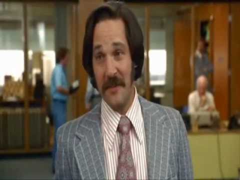 Anchorman 'smells like a used diaper'' - YouTube