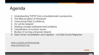 Information Hansang's Wireshark Book Webinar Part 1 News