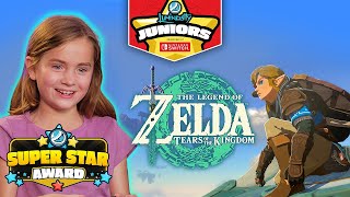 LG JR Champion Amelia explores Tears of the Kingdom #Zelda
