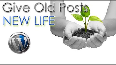How to 301 redirect old individual posts to give them new life