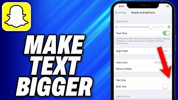 How To Make Text Bigger on Snapchat (2025) - Easy Fix