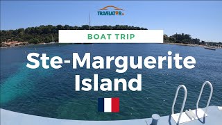 Boat Trip to Sainte-Marguerite Island, near Cannes, France