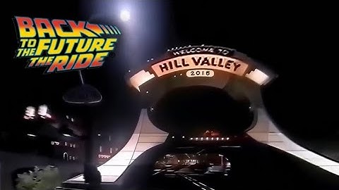 Back To The Future: The Ride | Full Ride Film | 1080p | Universal Studios Florida