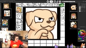 Making Twitch Emotes for Streamer Nicky Taylor Part 2