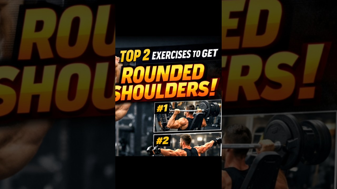 Round Shoulders? Do This Shoulder Press Exercise 