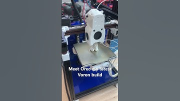 Meet Oreo my latest Voron 3D printer #vorondesign #diy #3dprinting #print3d #voron