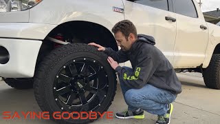 SAYING GOODBYE to the MOTO METAL WHEELS on the LIFTED TUNDRA - NEW WHEELS AND TIRES