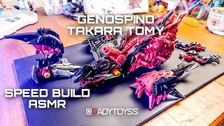 SPEED BUILD ASMR | ZOIDS WILD GENOSPINO | TAKARA TOMY | SNAPBUILD