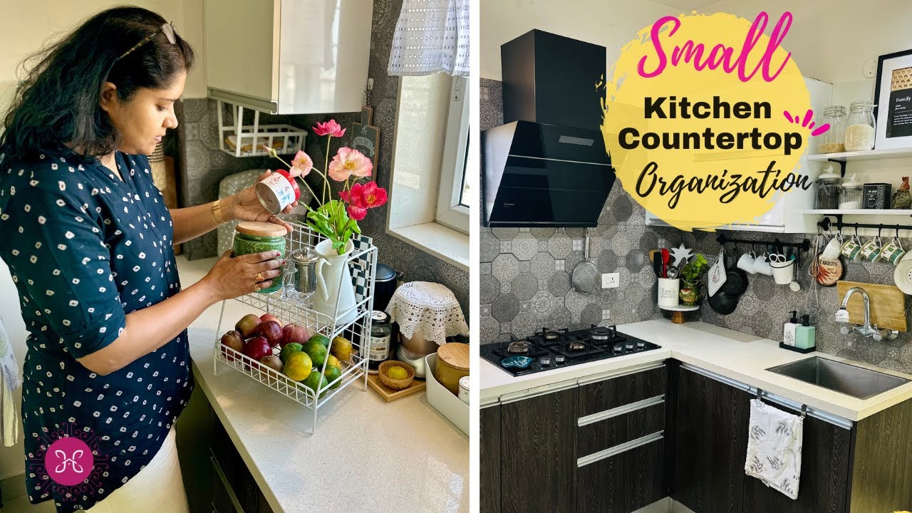 8 Kitchen Counter Storage and Organization Tips