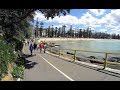 Virtual Treadmill Walk - Manly Beach to Shelly Beach and Corso, Sydney Australia