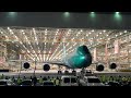 The VERY LAST built Boeing 747 Rollout