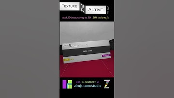 Use a 2D Keyboard in 3D - #threejs #ZIMjs #TextureActive #3D #VR #virtualreality #keyboard