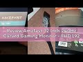 Review Amzfast 32 Inch 240Hz Curved Gaming Monitor - FHD 1920x1080, PC Monitor with 1500R VA Panel,