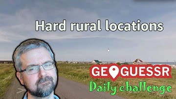 Geoguessr Daily Challenge - Hard rural locations