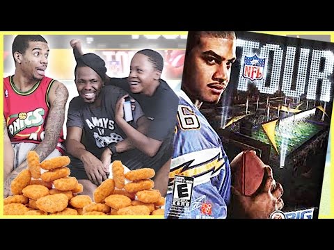 BROTHERS GET VIOLENT OVER CHICKEN NUGGETS!  - NFL Tour Red Zone Rush Gameplay