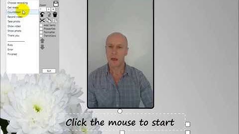 Capturing Portrait Videos and Photos in RightBooth