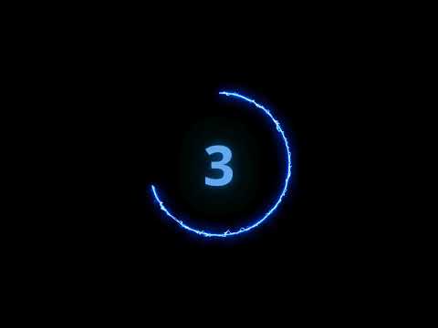 Blue 5 second timer