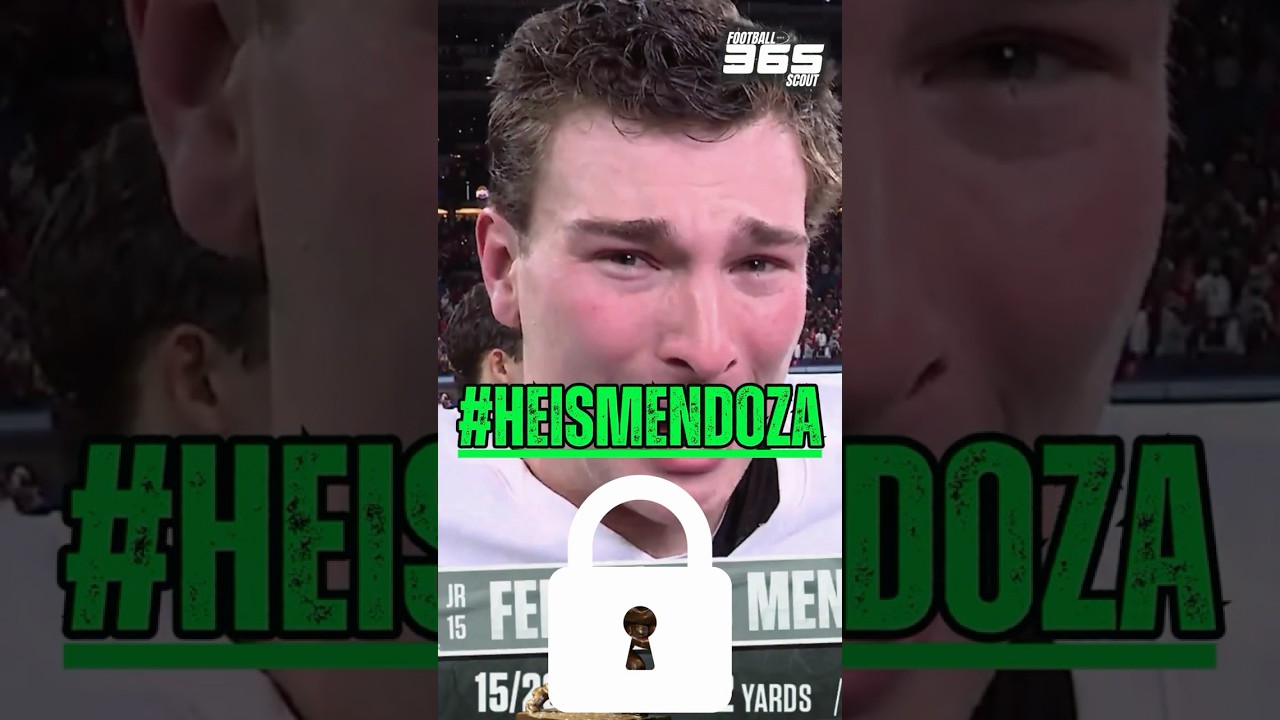 Fernando Mendoza LOCKED Up the Heisman 😤 #foryou #shorts