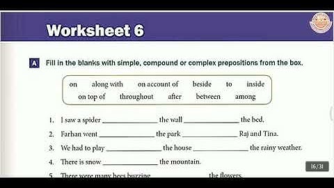 Class 7 || Worksheet 6-8 || Everyday English grammar