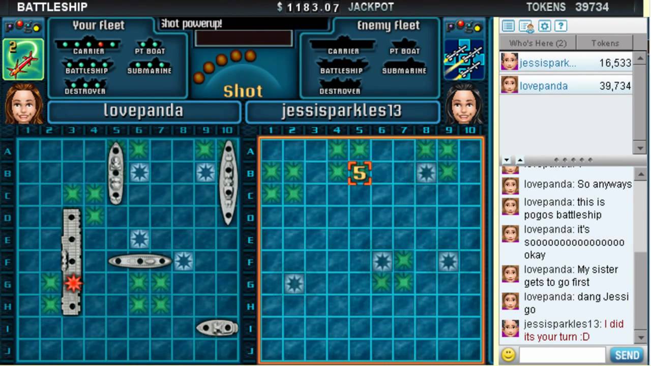 Let's Play POGO Battleship YouTube
