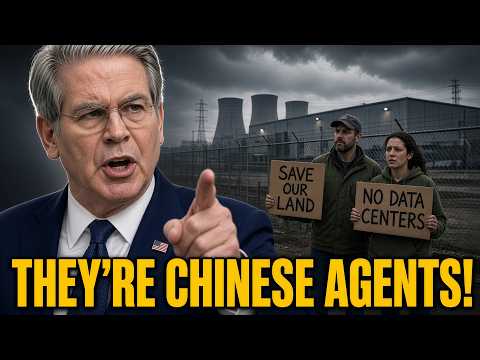 Fight a Data Center? Trump’s Treasury Sec Says YOU’RE a Chinese Agent